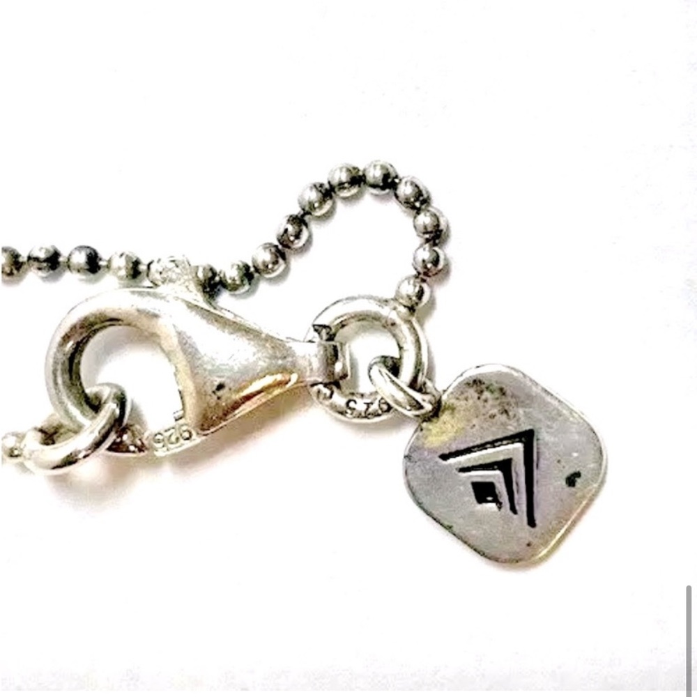 Silpada Vintage Rare Solid Sterling
Silver Big Dreamer Hammered
Necklace - Picture 5 of 6